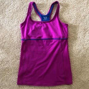 LAST CALL🌺 Cute pink and blue Champion workout tank top